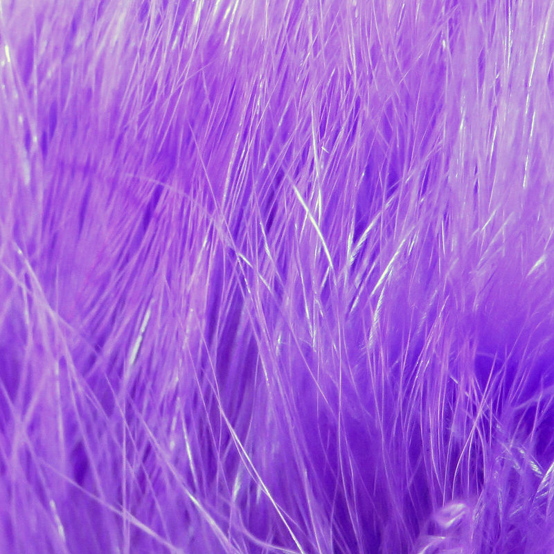 Hareline Marabou Strung Blood Quills - Lavender #200