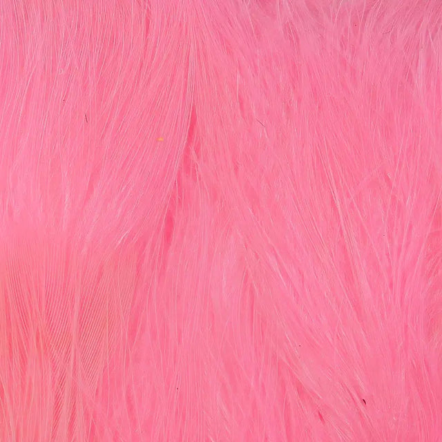 Hareline Marabou Strung Blood Quills - Pink #289 Hareline Dubbin
