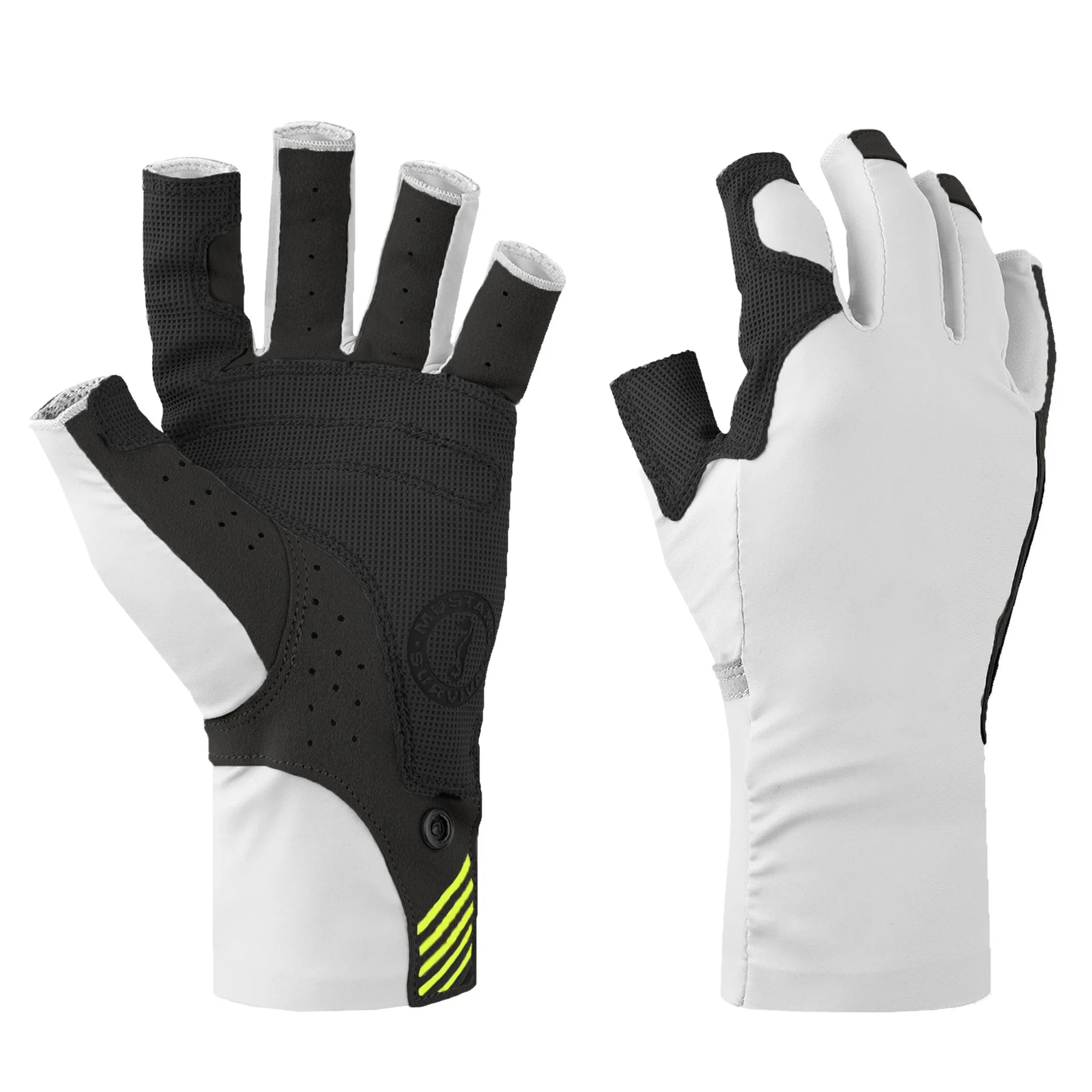 Mustang Traction UV Open Finger Gloves | Model MA6007-XS
