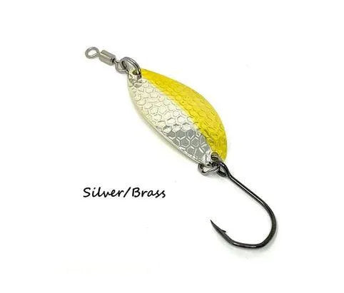 Prime Lures Glory Spoon - Brass Silver - 5/8oz
