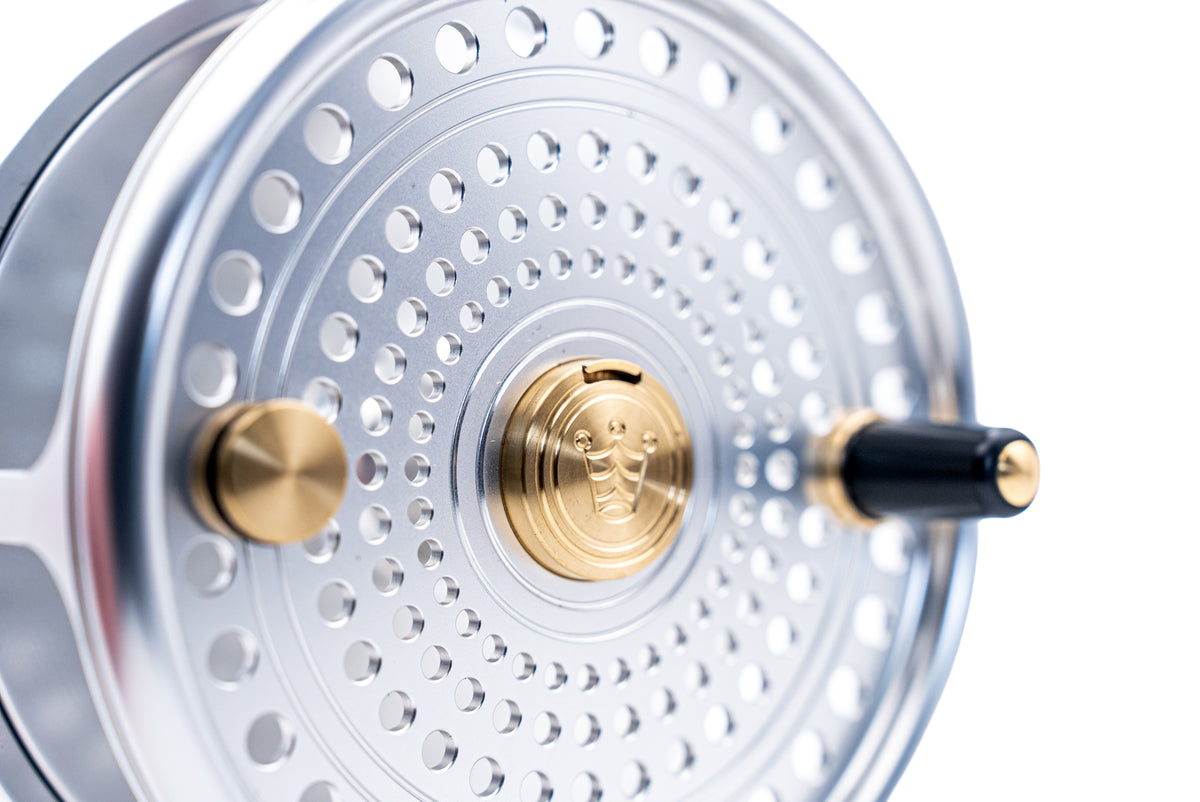 Kingpin Spey 4" Fly Reel - Silver