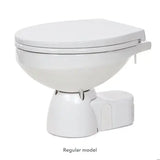 Jabsco Quiet Flush E2 Electric Toilet - 12V Regular Bowl, Raw Water Flush