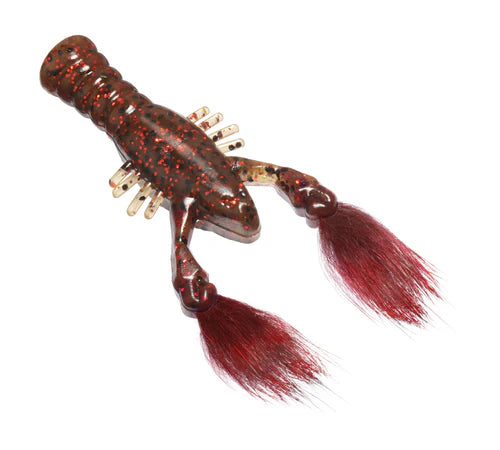 Rabid Baits Craw - Monster Red and Hulk
