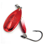 Prime Lures "Clean Up Crew" Weighted Spinner - Metallic Red/Red - #5 - 1/2oz
