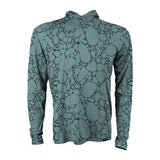 RepYourWater Men's Merino Breeze Performance UPF Hoody - Glacier River Rock