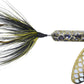 Fishing lure with detailed design on a white background