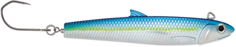 LUHR JENSEN ANCHOVY ROLL - Glow Aqualicious - 3.5"