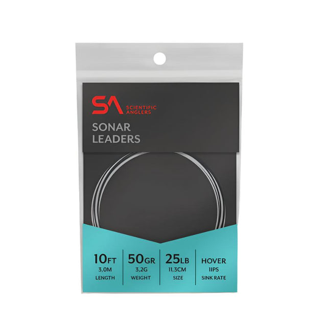 Scientific Anglers Sonar Sinking Leaders - Charcoal Grey