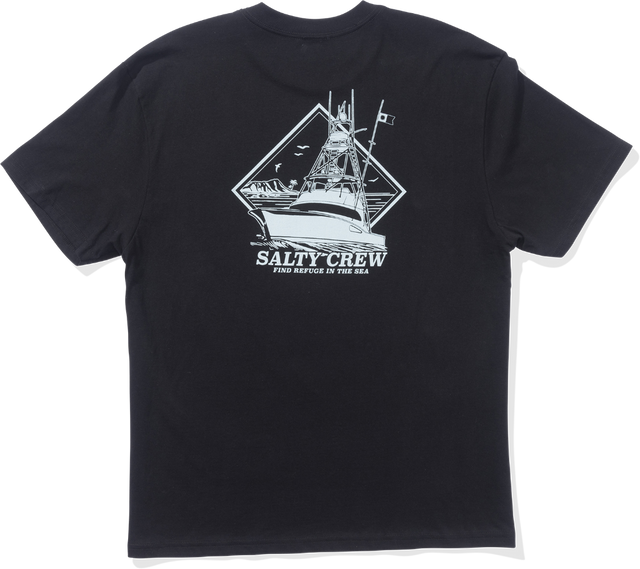 Salty Crew Vessel Classic Tee Black - S