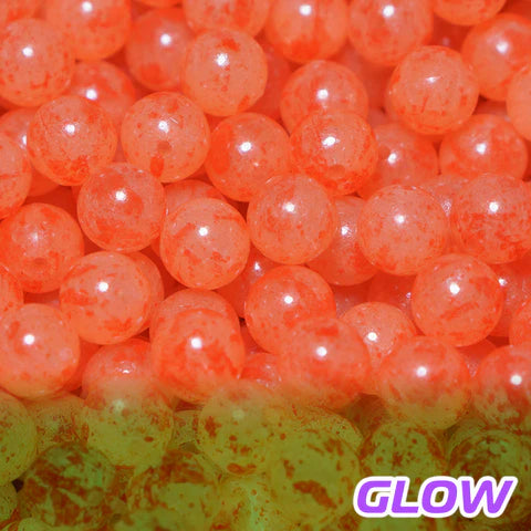 Slayn Steel Glow Fishing Beads in Stranger Thangs colour