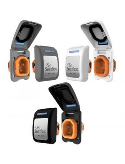 Smart Plug  30 Amp Non-Metallic Inlet - White