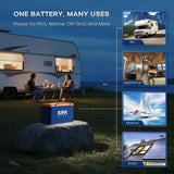 SOK 24V 150Ah LiFePO4 battery for RV, marine, off-grid and solar power systems