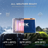 SOK 24V 150Ah LiFePO4 self-heating battery with IP67 weather protection