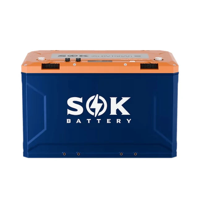 SOK 150Ah 24V LiFePO4 Battery with Bluetooth & Heater
