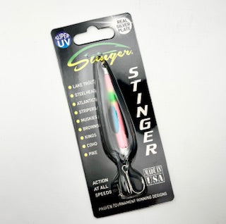 Stinger S-S374UV Stingray - Silver Silver Smooth Sea Sick Waddler 3.75"