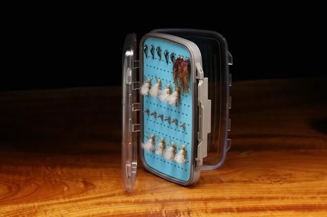 Hareline FliCon Silicone Fly Box - Medium Double Sided Hareline Dubbin