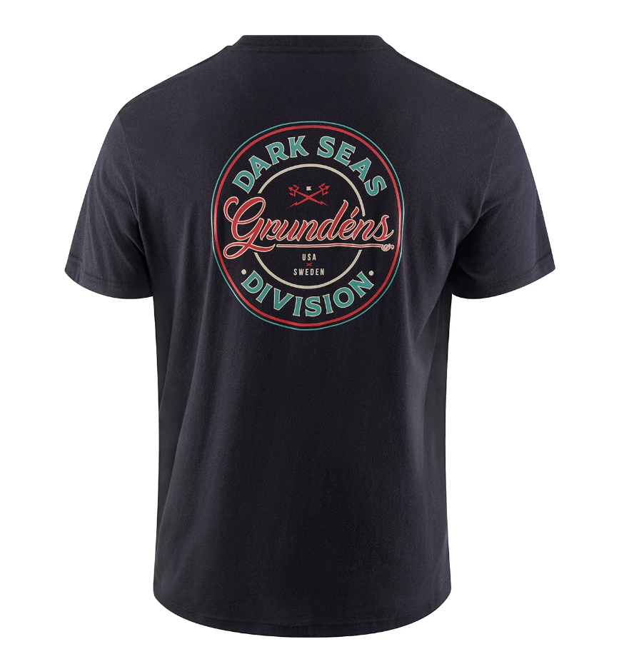 Grundens Dark Seas X Grundens Instinctive SS T-Shirt - Large