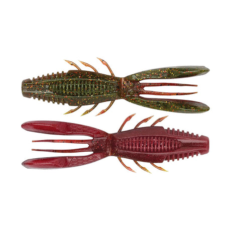 Rapala Crush City Bronco Bug - Chile Craw, 4" 6 Pack