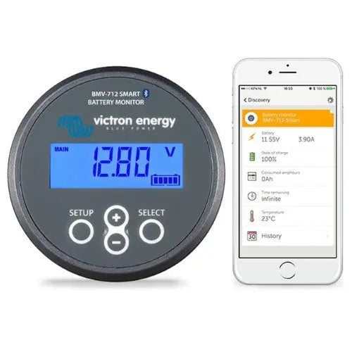 Victron BMV-712 Smart Bluetooth battery monitor with 500A shunt