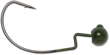VMC Finesse Rugby Jig - Green Pumpkin, 1/16oz