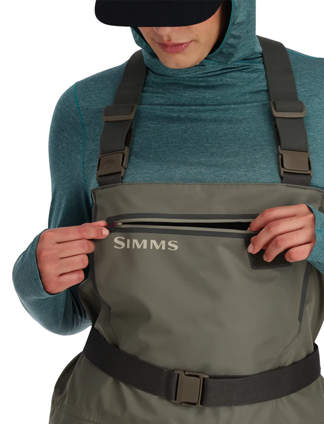 Simms Women's Tributary Waders - Stockingfoot - Basalt 13616-1034-30 - M Short 8-9