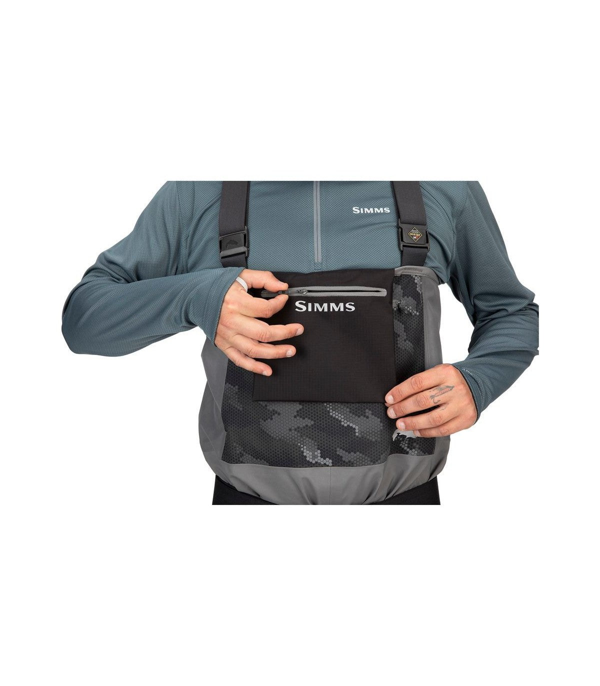 Fishing Waders Simms Guide Classic Stockingfoot Carbon