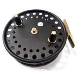 Kingpin Zephyr Aero 425 Centerpin Reel - Black