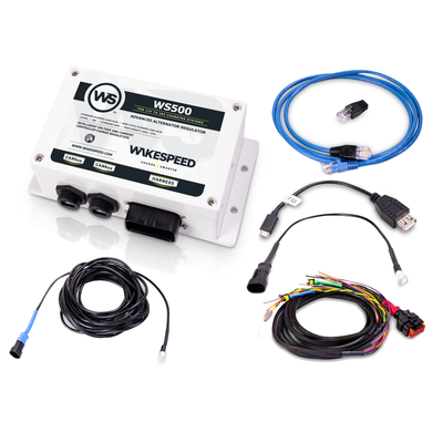 Wakespeed WS500 Advanced Alternator Regulator – Complete Installation Bundle