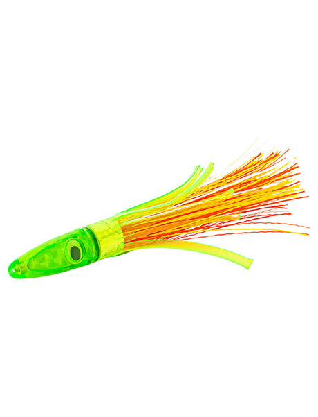 Zuker Grass Lures - Green Head Orange and Yellow Skirt
